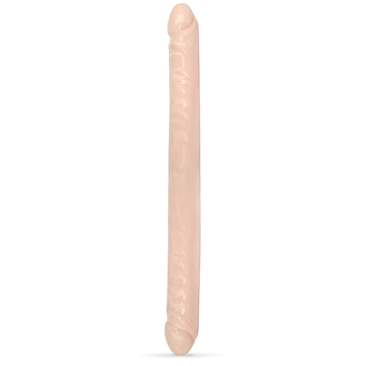 Doc Johnson Veined Double Header Dildo 18 Inches | UberKinky