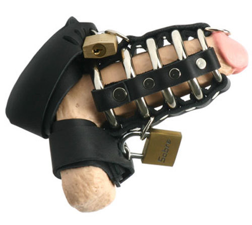 Strict Leather Gates Of Hell Chastity Cage | UberKinky