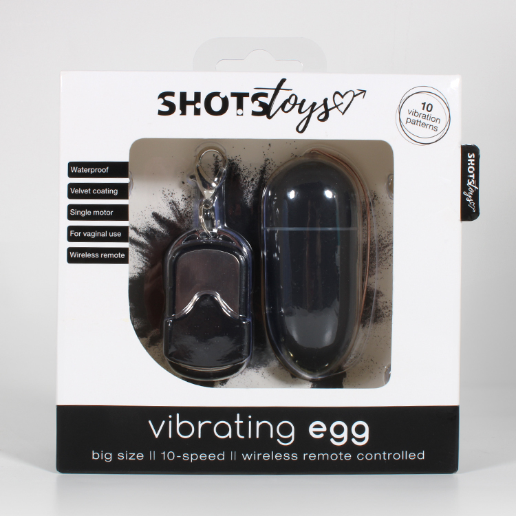 Shots Toys Remote Control Vibrating Egg