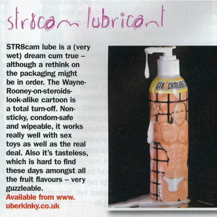 STR8cam Lubricant 236ml | UberKinky