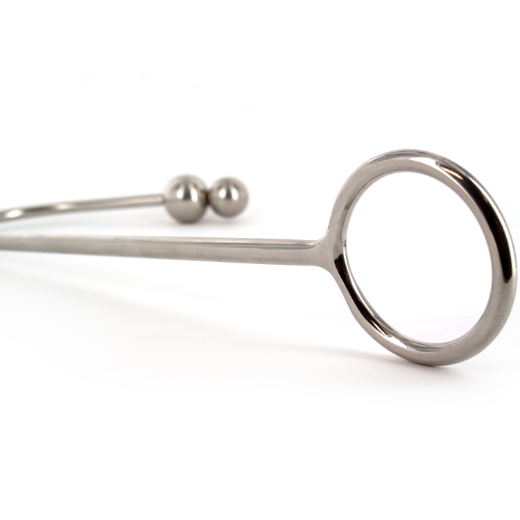 Uberkinky Anal Hook With Two Balls 4.25 inches | UberKinky