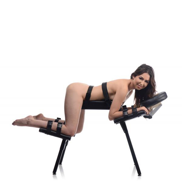 Master Series Obedience Extreme Sex Bench with Restraint Straps | UberKinky