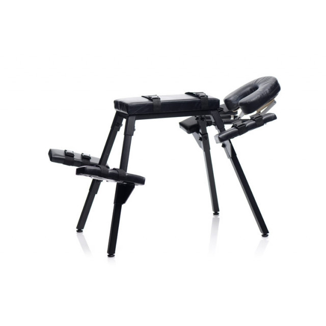 Master Series Obedience Extreme Sex Bench with Restraint Straps | UberKinky