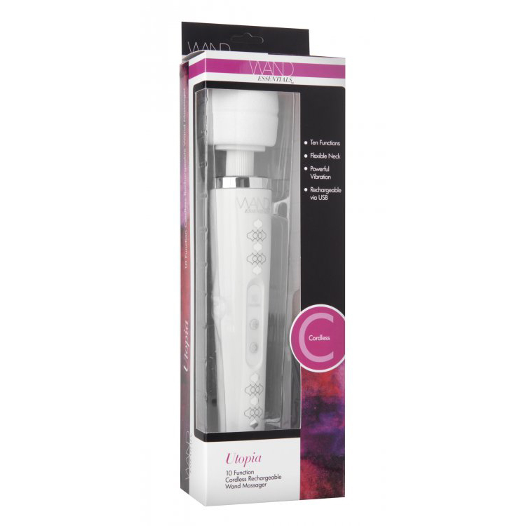 Wand Essentials Utopia Rechargeable Wand Massager | UberKinky