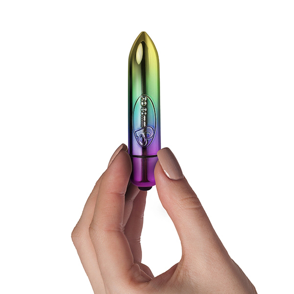 Rocks-Off RO-80mm Rainbow Bullet Vibrator | UberKinky