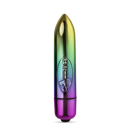 Rocks-Off RO-80mm Rainbow Bullet Vibrator | UberKinky