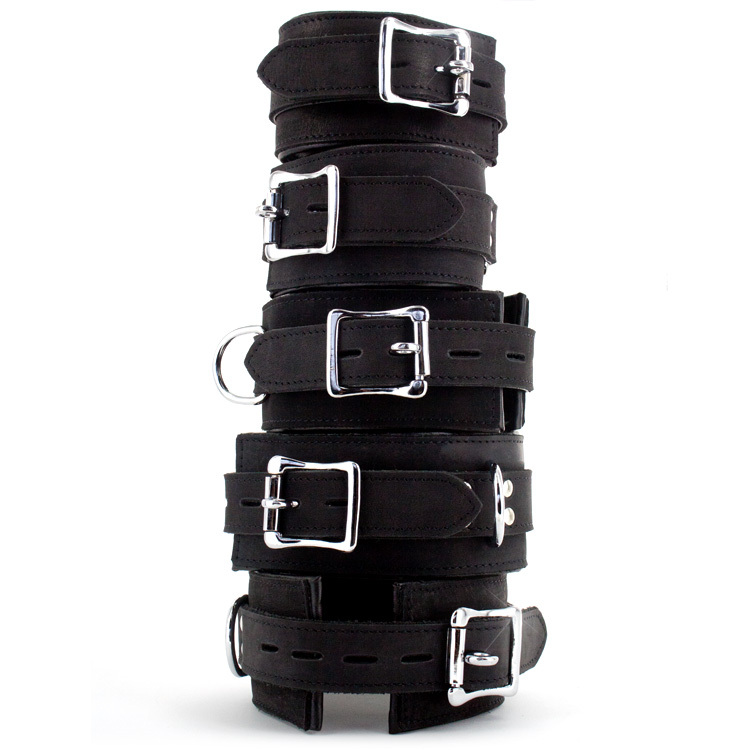 UberKinky Five Piece Locking Nubuck Restraints Set | UberKinky