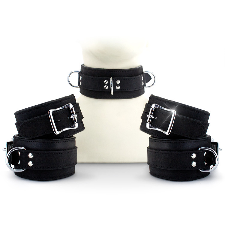 UberKinky Five Piece Locking Nubuck Restraints Set | UberKinky