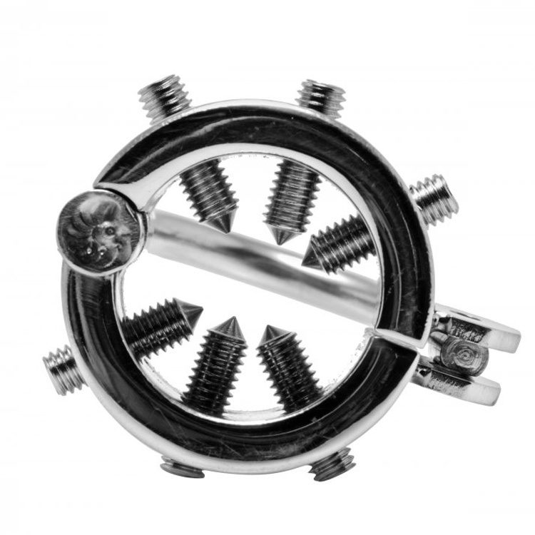 Uberkinky Locking Spiked Ball Collar and Splitter | UberKinky