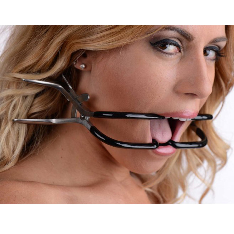 Master Series Rubber Coated Stainless Steel Jennings Gag | UberKinky