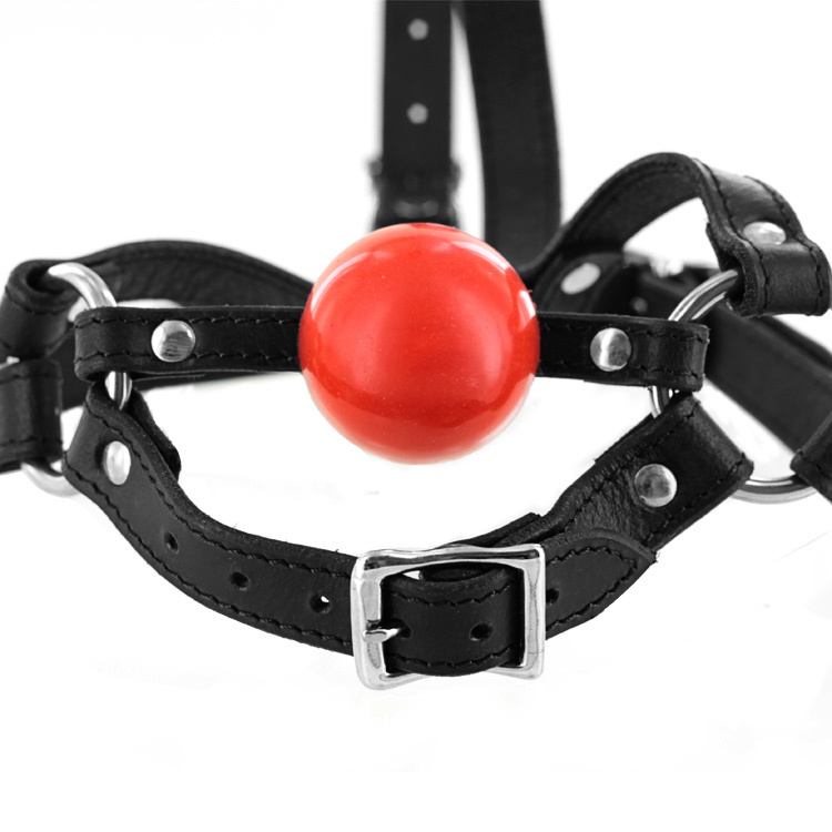 UberKinky Ball Gag Head Harness | UberKinky