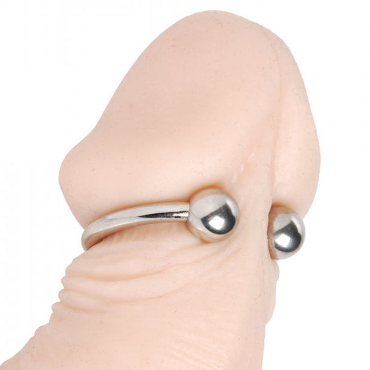 Master Series Pressure Point Beaded Glans Ring | UberKinky
