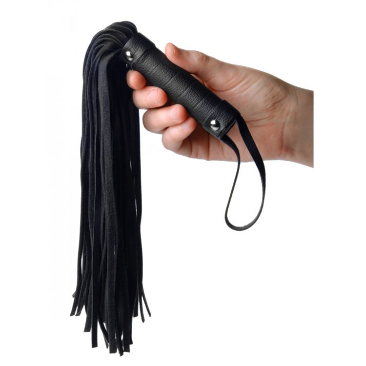 Strict Leather Pleather Pleasure Mini Flogger | UberKinky