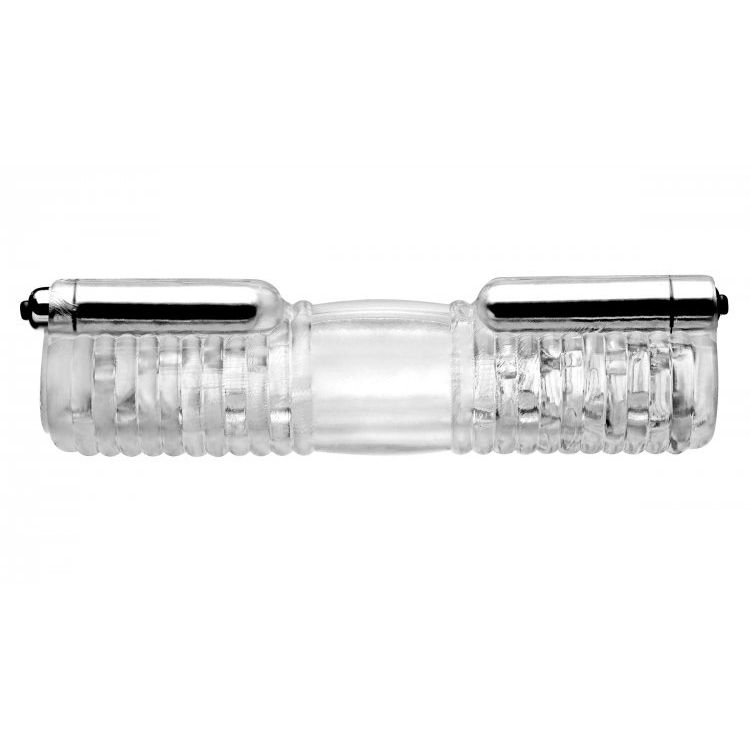 Tom of Finland Head to Head Vibrating Sleeve | UberKinky