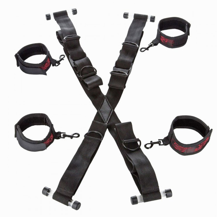 California Exotics Scandal Over the Door Bondage Cross | UberKinky