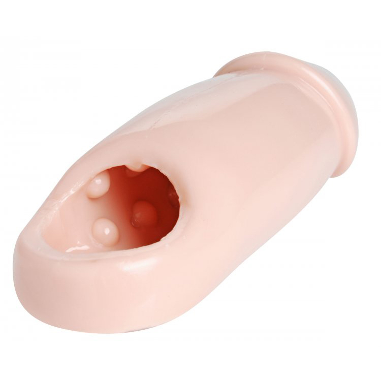 Size Matters Really Ample Wide Penis Enhancer Sheath | UberKinky
