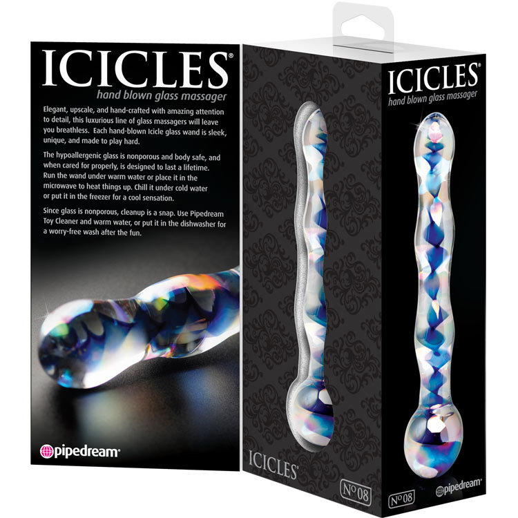 Icicles No 8 Glass Dildo 5.5 Inches | UberKinky
