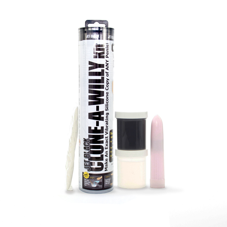 Clone A Willy Jet Black Kit | UberKinky
