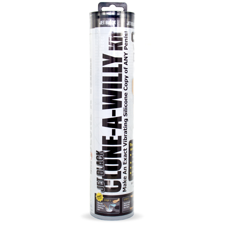 Clone A Willy Jet Black Kit | UberKinky