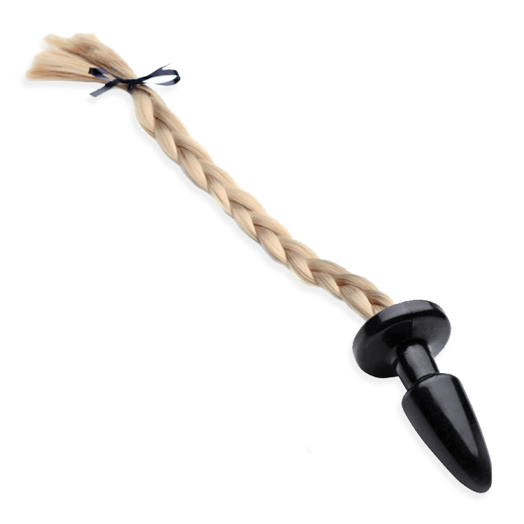 Frisky Blondie Pony Tail Butt Plug 3.5 Inches | UberKinky