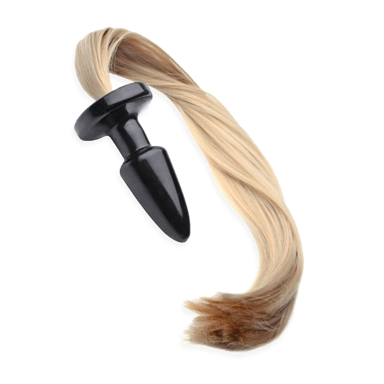 Frisky Blondie Pony Tail Butt Plug 3.5 Inches | UberKinky