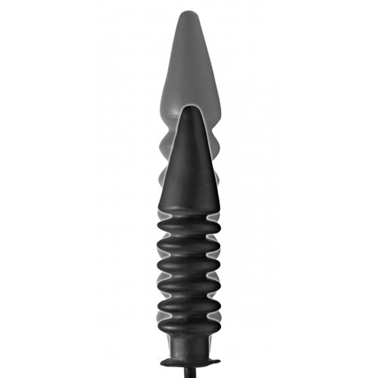 Master Series Accordion Inflatable XL Anal Plug 15 inches | UberKinky