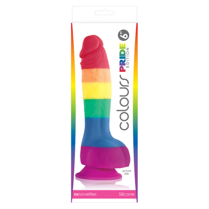NS Novelties Colours Pride Edition 6 Inch Dildo | UberKinky
