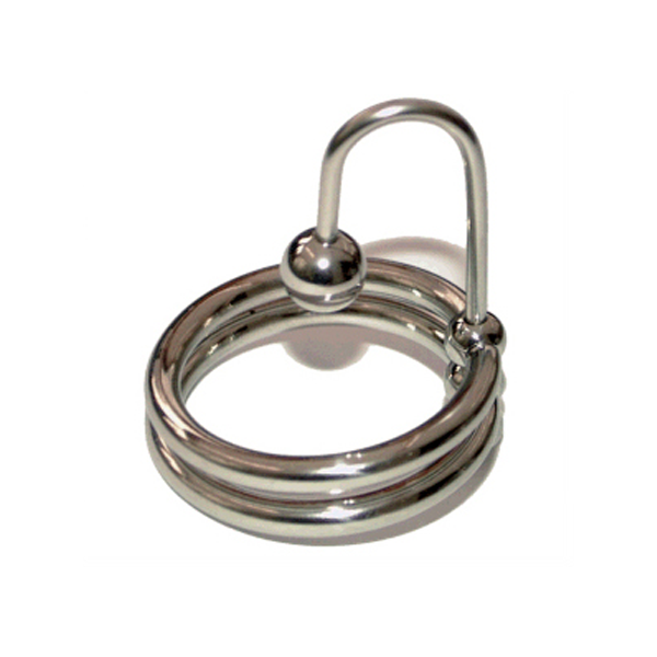 Titus Sperm Stopper with Double Glans Ring*** - 28mm diameter