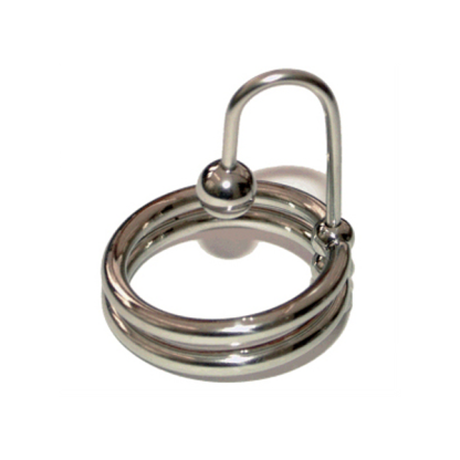 Titus Sperm Stopper with Double Glans Ring*** - 25mm diameter