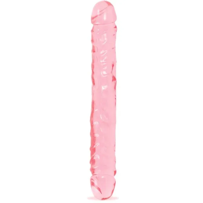 Doc Johnson Crystal Jellies 12 inch Double Dildo | UberKinky