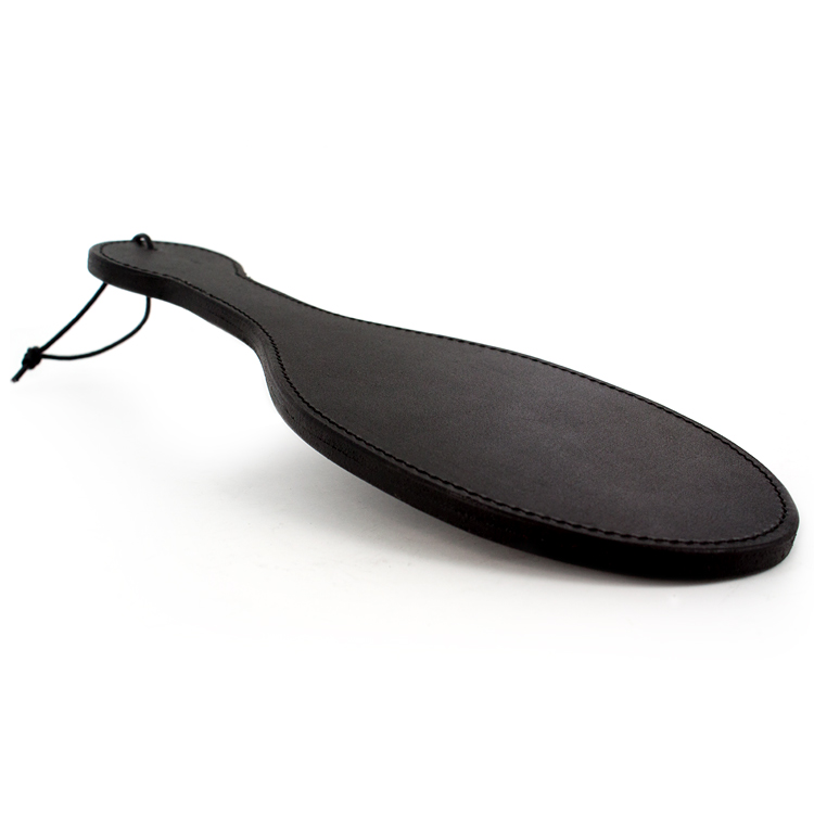 UberKinky Oval Saddle Leather Paddle 2