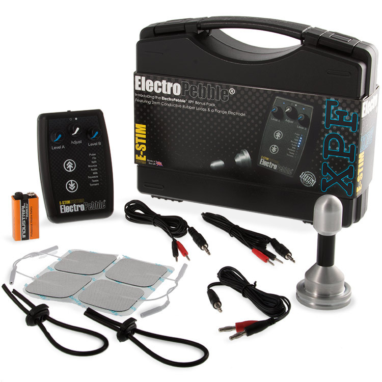 E-Stim Systems ElectroPebble XPF Electro Sex Kit | UberKinky