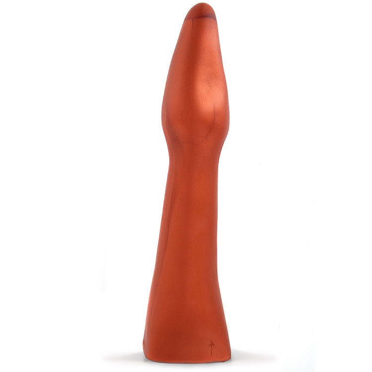 SquarePegToys® Longneck Smooth Depth Training Dildo 12.6 Inches 1