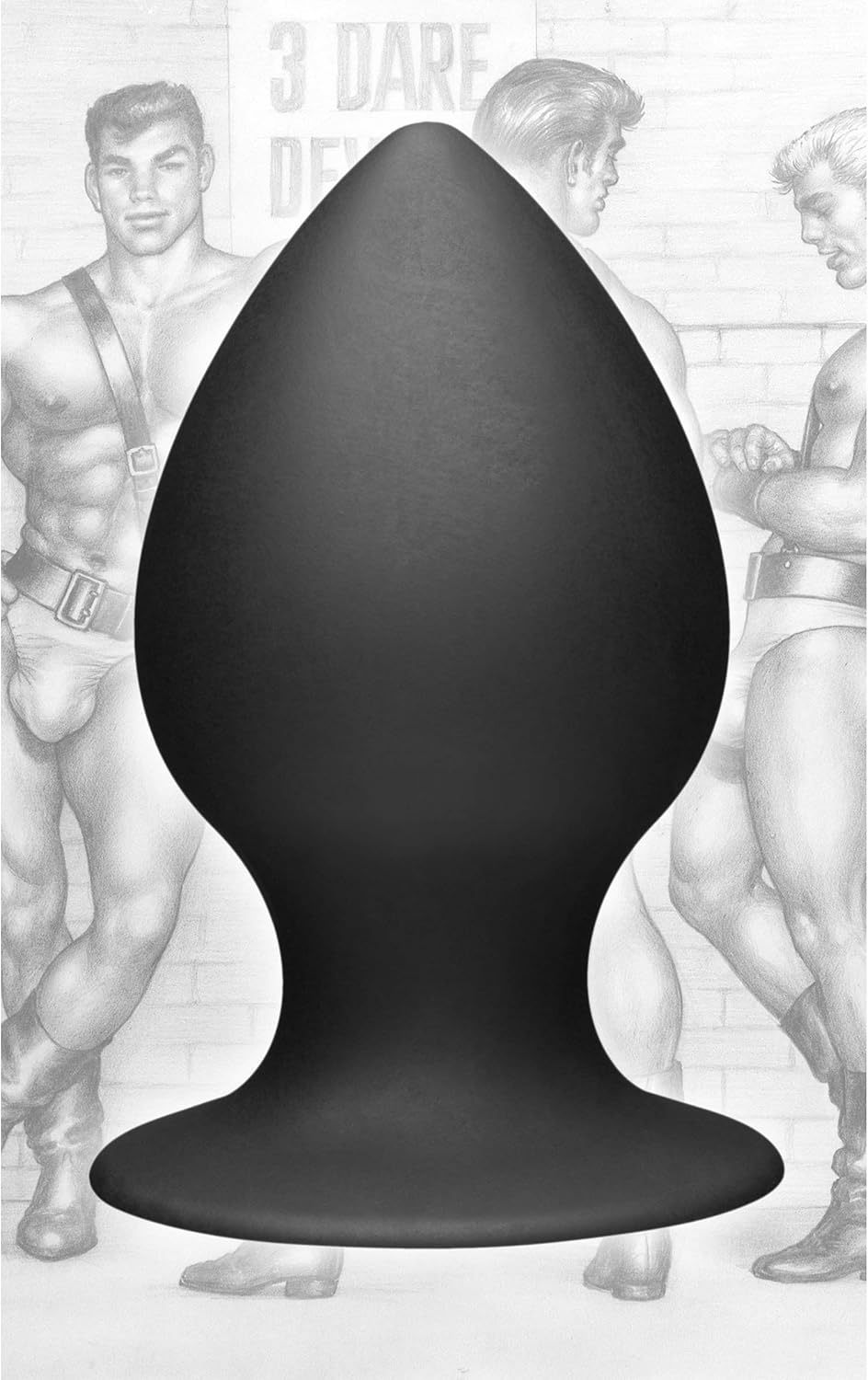 Tom of Finland XL Large Silicone Anal Plug 5 inches