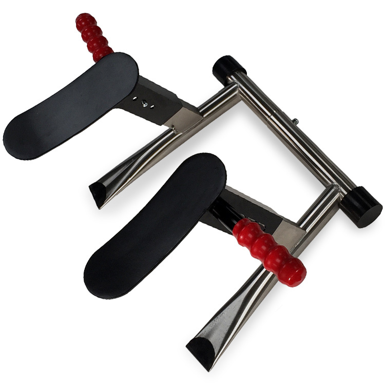RED Stainless Steel Rim Seat | UberKinky
