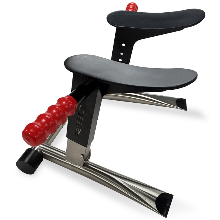 RED Stainless Steel Rim Seat | UberKinky