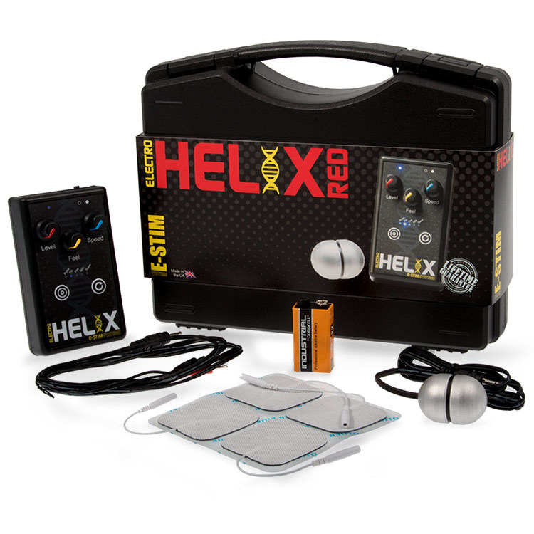 E-Stim Systems ElectroHelix Red Electro Sex Kit | UberKinky