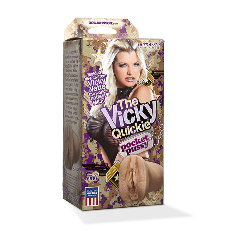 Doc Johnson Vicky Vette Vicky Quickie Ultraskin Male Masturbator | UberKinky