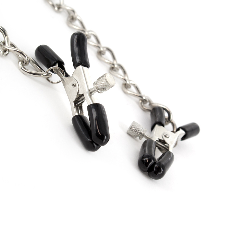 Fetish Fantasy Extreme Deluxe Ball Gag and Nipple Clamps | UberKinky