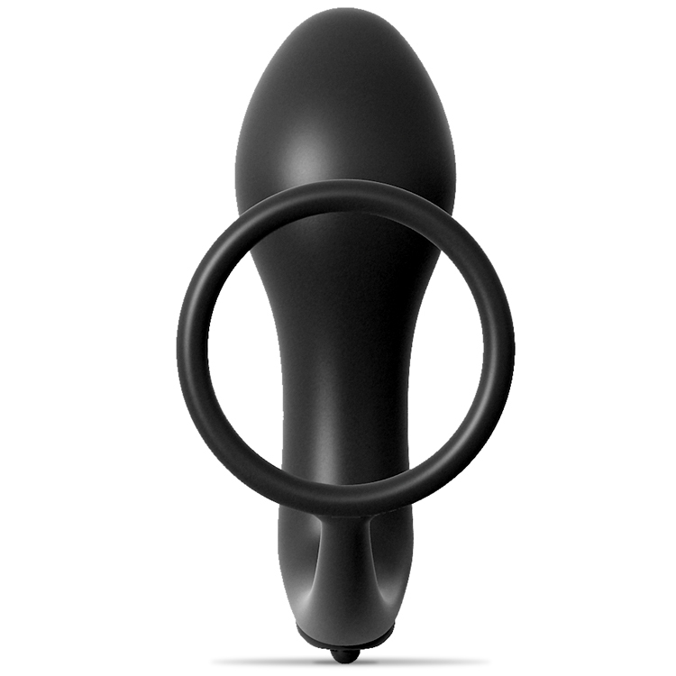 Anal Fantasy Collection Ass Gasm Cock Ring Vibrating Butt Plug | UberKinky