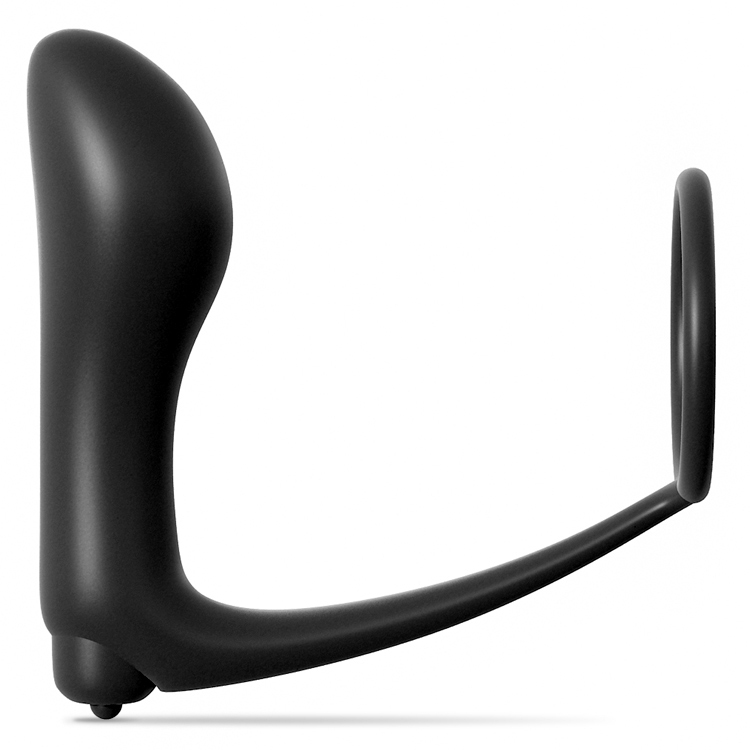 Anal Fantasy Collection Ass Gasm Cock Ring Vibrating Butt Plug | UberKinky