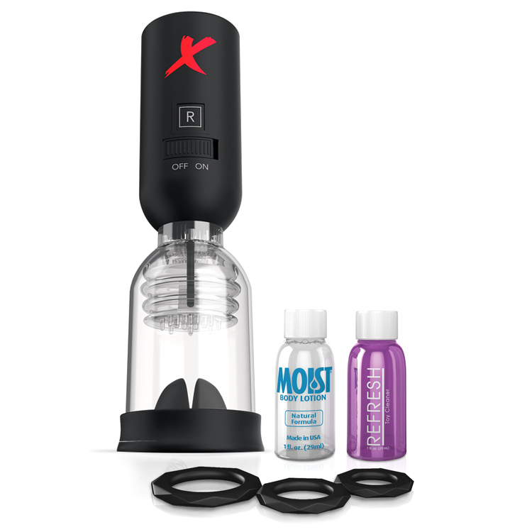 PDX Elite Tip Teazer Power Pump Male Masturbator | UberKinky