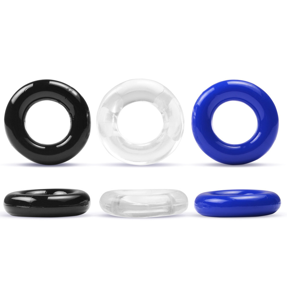 UberKinky Ring Master Donut Cock Ring Set | UberKinky