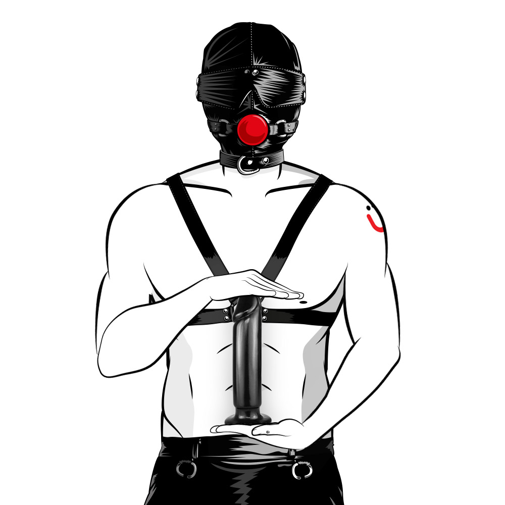 Fuck Muscle Torpedo Dildo 8 Inches | UberKinky