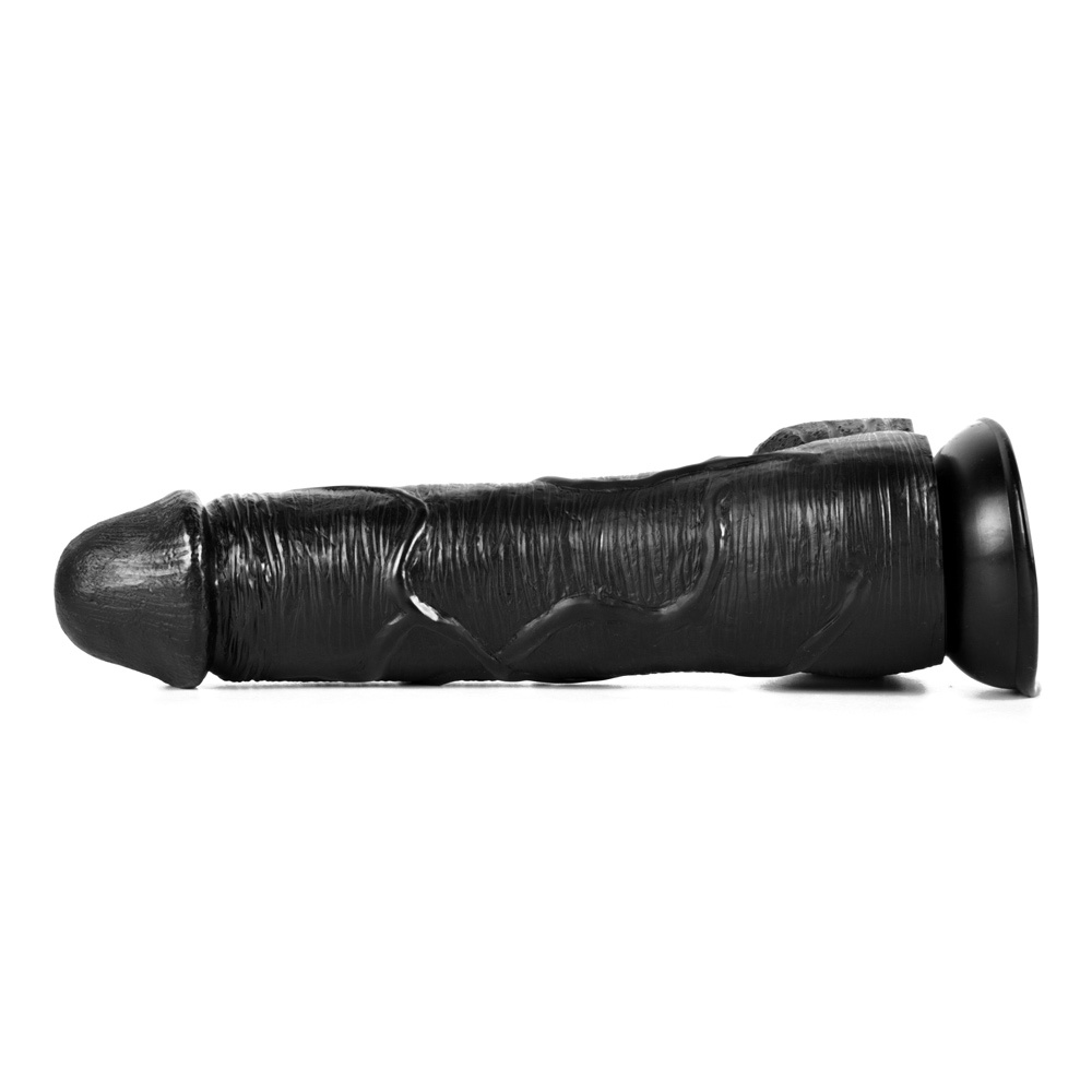 Fuck Muscle Black Behemoth Dildo 9 Inches | UberKinky