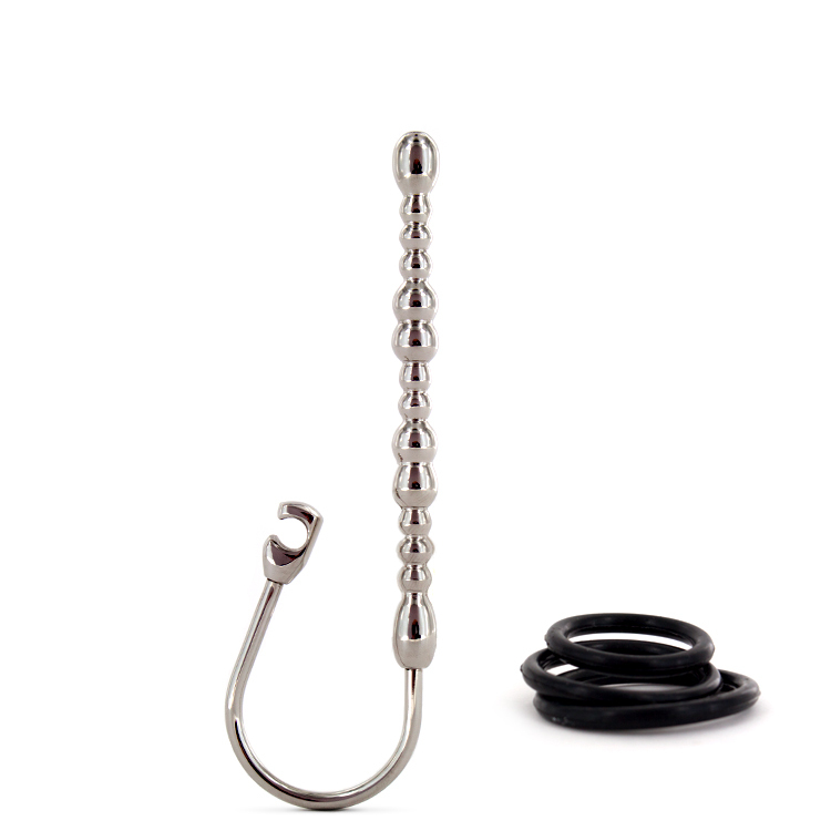 UberKinky Penis Plug with Rubber Glans Ring | UberKinky