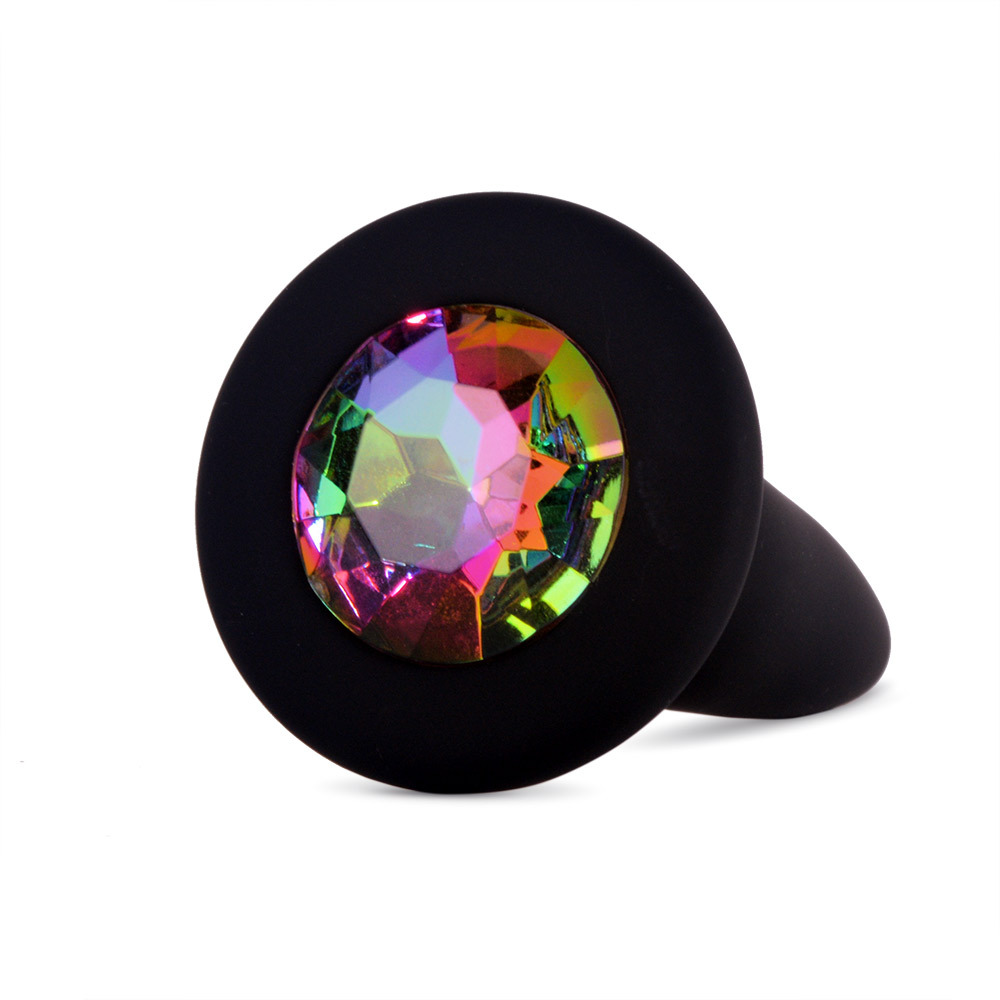 NS Novelties Glams Mini - Rainbow Gem Butt Plug | UberKinky