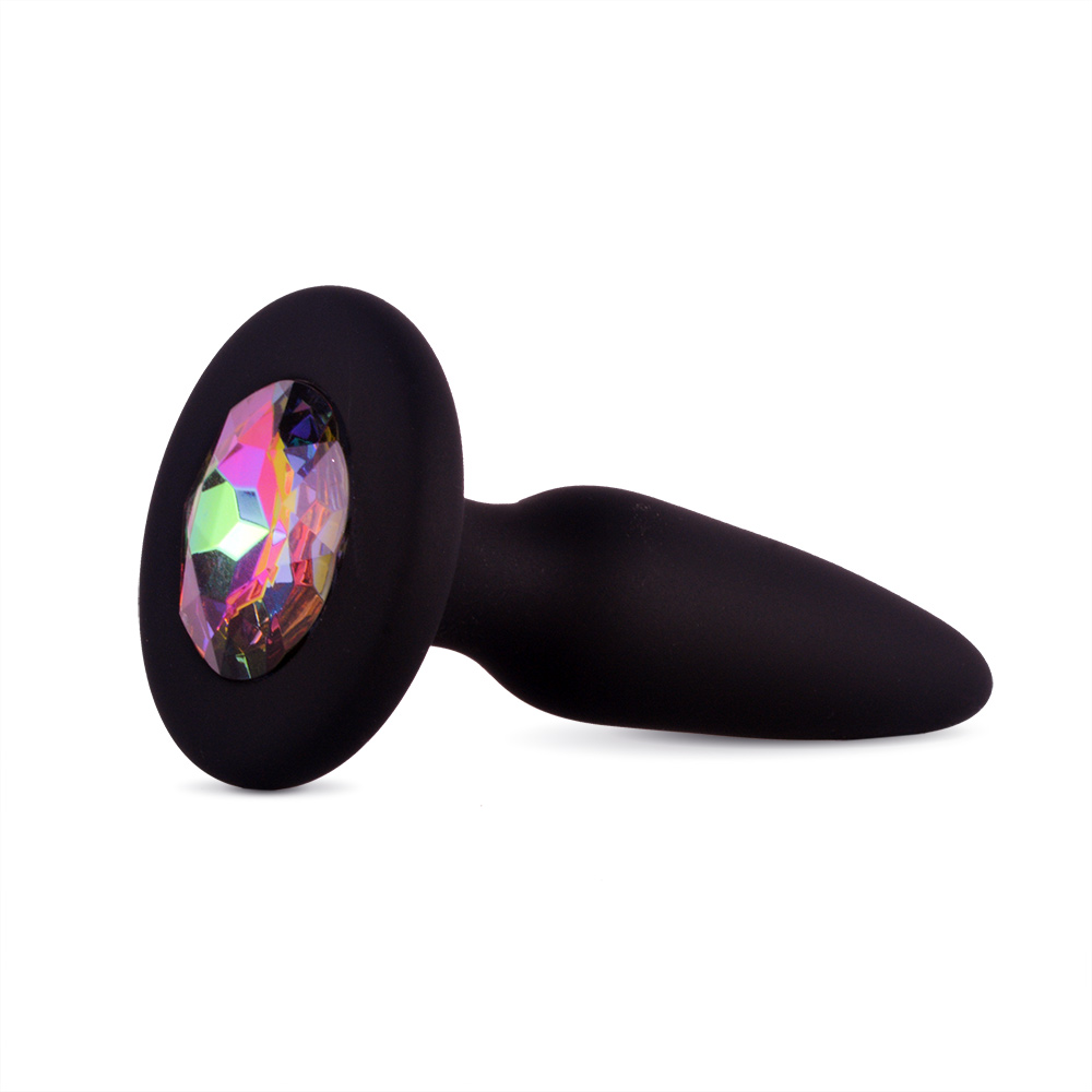 NS Novelties Glams Mini - Rainbow Gem Butt Plug  1