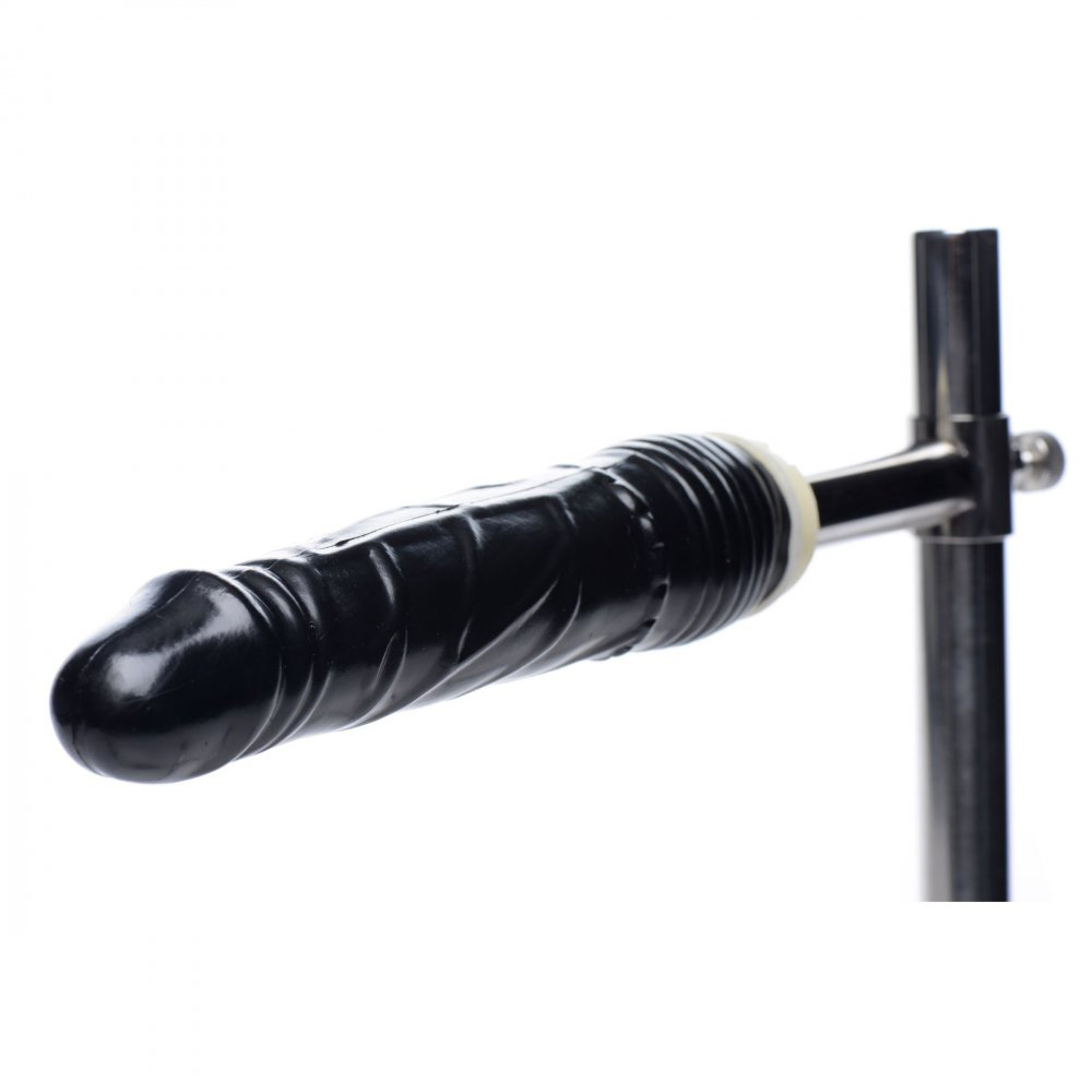 Master Series Imprisoned Metal Stockade With Dildo | UberKinky