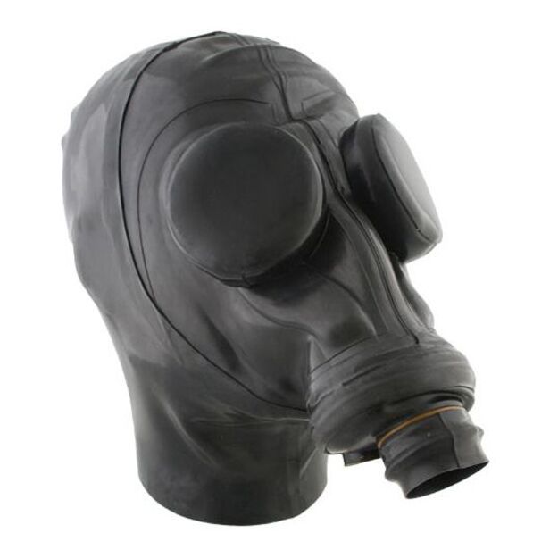 Mister B Russian Gas Mask With Hood and Eyecaps | UberKinky